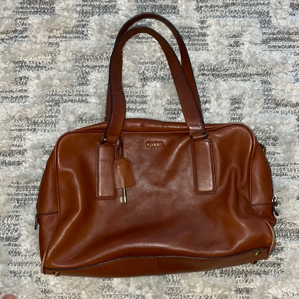 Fossil Satchel (leather)